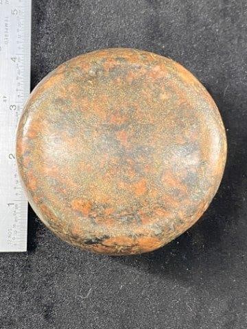 Discoidal from Illinois Arrowhead Indian Artifact (1 of 5)