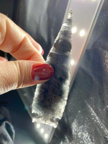 Elko Obsidian Northern California Collection Spear Point (1 of 4)