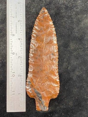 Mahogony Obsidian  Point Northern California Collection Spear Point (1 of 3)