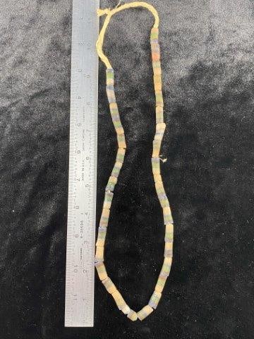 African Neolithic Sand Cast Trade Bead Necklace (1 of 1)