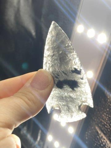 Obsidian Arrowhead from a collection in Northern California (1 of 4)