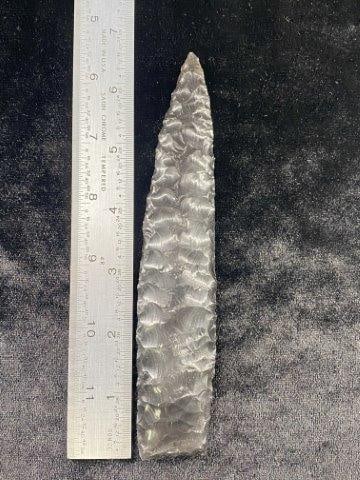 Large Eden Obsidian Arrowhead from a collection in Northern California (1 of 4)