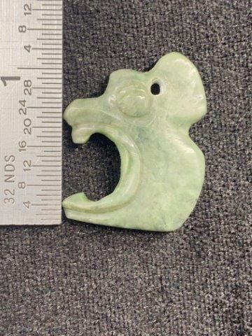 Pre Columbian Jade Axe God Pendant Mayan / Aztec (1 of 3)