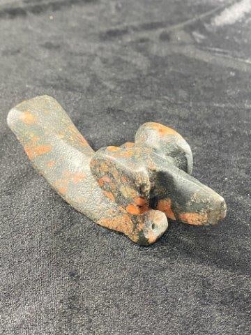 Popeyed Birdstone from Illinois Ex Hoots Collection 1970's Arkansas: Popeyed Birdstone from Illinois Ex Hoots Collection 1970's Arkansas Please see picture for measurement. Now taking in consignments for pre-1980 baseball cards , coins & arrowheads etc. Call anytime fo