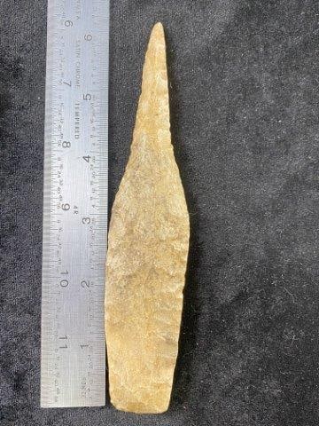 6 & 1/4" Agate Basin Drill from Missouri Indian Artifact Arrowhead (1 of 3)