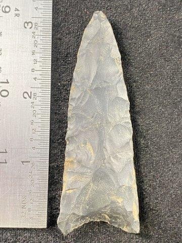 3 & 1/4" Pitkin Chert Dalton Indian Artifact Arrowhead (1 of 3)