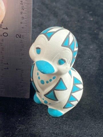 Miniature Acoma Penguin Effigy Pottery Indian Artifact Arrowhead (1 of 5)