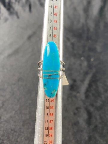 Sterling & Turquoise Ring (1 of 2)