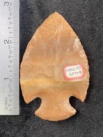 2 & 3/4" Snyders from Tennessee Indian Artifact Arrowhead ex - Hoots Collection 1970's Arkansas