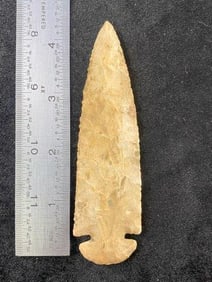 4 & 1/2" Dovetail from Missouri ex - Hoots Collection 1970's Arkansas Indian Artifact Arrowhead
