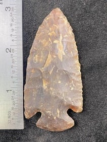 3" Lost Lake from Bell County, Texas Indian Artifact Arrowhead ex - Hoots Collection 1970's Arkansas