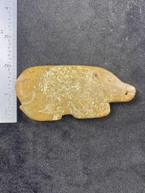 Chinese Jade Hongshan Figurine