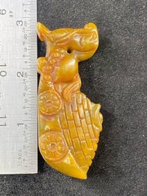 Chinese Jade Hongshan Figurine