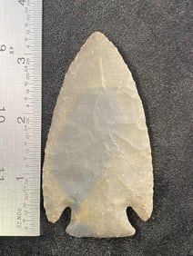 3 & 1/2" Lost Lake from Kentucky Indian Artifact Arrowhead
