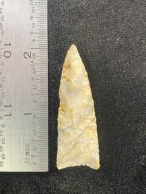 2 & 1/8" Plainview from Missouri Indian Artifact Arrowhead