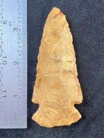 3 & 1/2" Dovetail from Missouri Indian Artifact Arrowhead