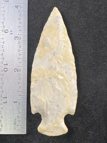 4" Dovetail from Missouri Indian Artifact Arrowhead ex - Hoots Collection 1970's Arkansas