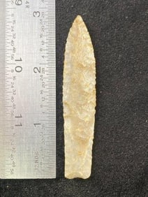 3" Wheeler from Missouri Indian Artifact Arrowhead
