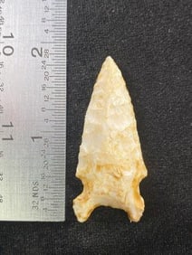 2" Graham Cave from Missouri Indian Artifact Arrowhead