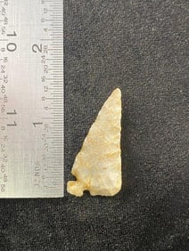 1 & 1/2" Cornertang from Texas Indian Artifact Arrowhead
