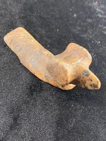 Popeyed Birdstone from Illinois Indian Artifact Arrowhead