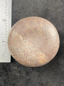 Discoidal from Missouri Indian Artifact Arrowhead