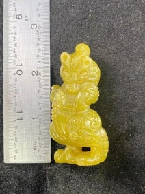 Chinese Jade Hongshan Figurine