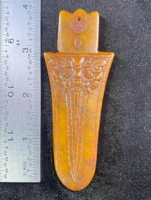 Chinese Jade Hongshan Figurine