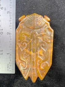 Chinese Jade Hongshan Figurine