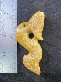 Chinese Jade Hongshan Figurine