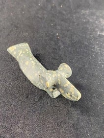 Popeyed Birdstone from Illinois Indian Artifact Arrowhead