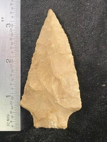 3 & 1/4" Pick Wick from Tennessee Indian Artifact Arrowhead ex - Hoots Collection 1970's Arkansas