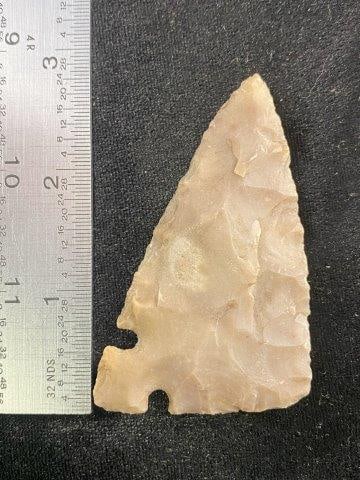 2 & 3/4" Cornertang from Texas Indian Artifact Arrowhead ex - Hoots Collection 1970's Arkansas (1 of 4)