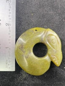 Chinese Jade Hongshan Figurine