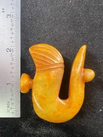 Chinese Jade Hongshan Figurine