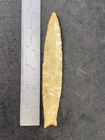 6" Cumberland from Tennessee Indian Artifact Arrowhead