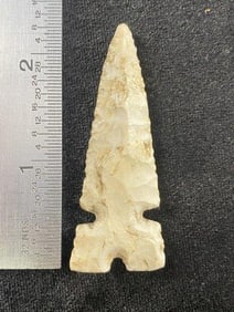 2 & 1/4" Cahokia from Illinois Indian Artifact Arrowhead