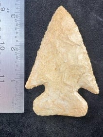 3 & 1/4" Thebes from Missouri Indian Artifact Arrowhead