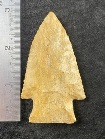 3" Hardin from Missouri Indian Artifact Arrowhead