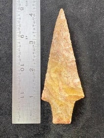 4 & 1/8" Adena from Missouri Indian Artifact Arrowhead