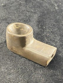 Stone Pipe from Tennessee Indian Artifact Arrowhead