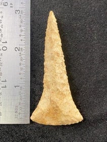 3" Drill from Missouri Indian Artifact Arrowhead