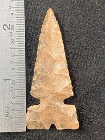 2 & 1/4" Cahokia from Missouri Indian Artifact Arrowhead