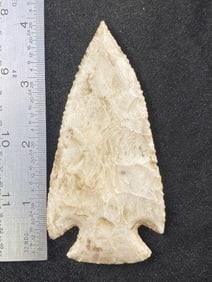 4" Snyders from Missouri Indian Artifact Arrowhead