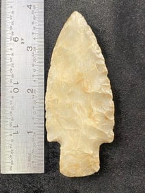 3 & 7/8" Adena from Missouri Indian Artifact Arrowhead