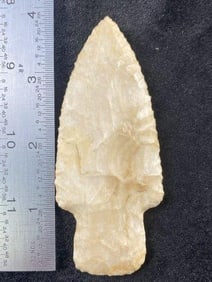 4" Benton from Missouri Indian Artifact Arrowhead