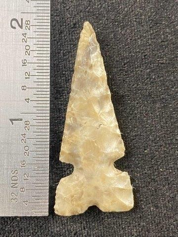 2" Cahokia from Missouri Indian Artifact Arrowhead: KEY WORDS: INDIAN ARTIFACT ARTIFACTS ARROWHEAD ARROWHEADS NATIVE AMERICAN MISSISSIPPIAN QUAPAW CADDO POTTERY COINS MORGAN DOLLAR PEACE DOLLAR SILVER COINS Arkansas. Now taking in consignments for pre-