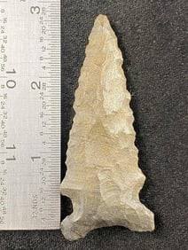 3" Hickory Ridge from Missouri Indian Artifact Arrowhead