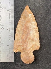 3 & 3/8" Dovetail from Missouri Indian Artifact Arrowhead