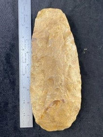 Large Chipped Hoe from Missouri Indian Artifact Arrowhead